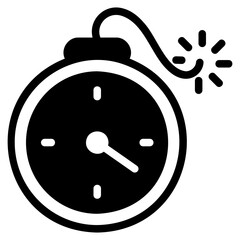 Time bomb icon