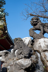 東京都千代田区神田にある神社の狛犬