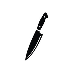 knife flat icon logo design