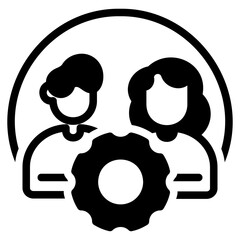 Collaborating icon