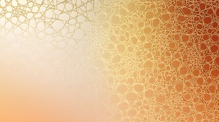 Abstract Golden Network Pattern Design Background