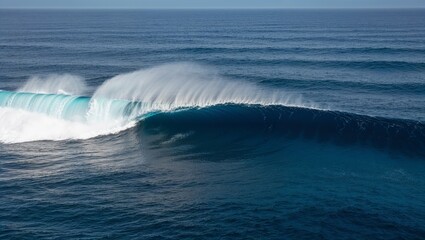 waves on the beach