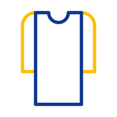 Long sleeve t shirt icon. Concept of fashion, clothing, and style.
