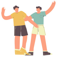 Friendship Illustration