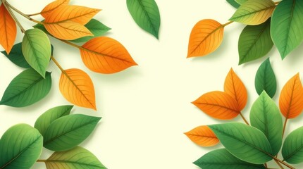 Obraz premium spring poster & background