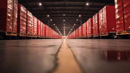 Efficient Warehouse Operations, synchronized truck arrivals enhance just-in-time inventory management, optimizing supply chain performance