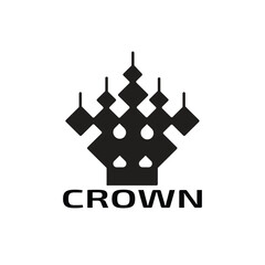 Crown symbol for your web site design, logo, app, UI. Vector illustration, EPS10