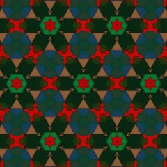 seamless pattern with christmas tree