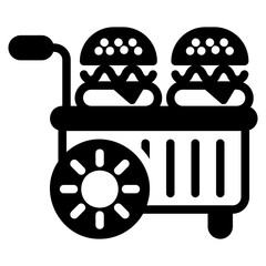 Food stall icon