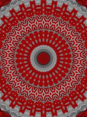 red and white pattern
