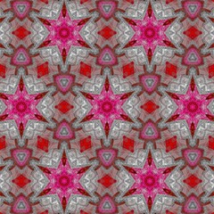 red star background