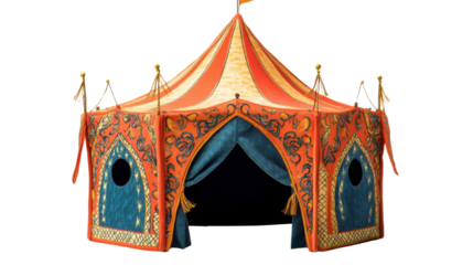 Circus tent transparent background