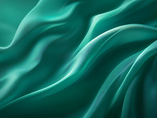 Obraz premium Abstract Gradient Background in Green and Blue with Grainy Texture,texture, blur, abstract, background,Green abstract geometric scratches, abstract poster with wavy lines and circles,High-resolution