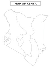 African Countries Geography Political map. Political map of country with capital, province or state capital, major cities and town.