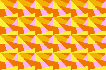 yellow pink orange geometric abstract pattern background