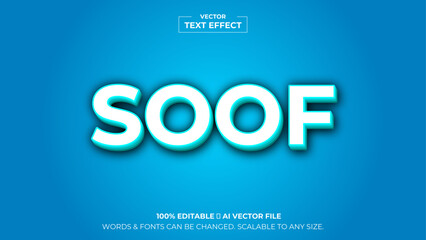 3D Super Discount Offer text effect design vectors - Modern editable text effect vector design. Editable text style effects. banner, cover, poster, flyer, brochure. vector illustration