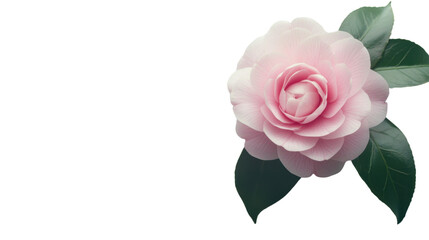 Fototapeta premium Rose transparent background