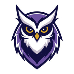 A captivating mystical forest owl mascot logo, featuring enchanting glowing eyes, intricate feather details, and a magical aura, perfect for brands seeking mystery and wisdom.