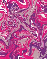 Trendy abstract colorful liquid background. Stylish marble wave texture illustration.