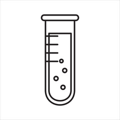 Tes ube icon outline vector