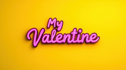 "My Valentine"  valentine greetings, happy valentine day text graphic for shopping ad promos, banners, messages cards, social media posts, romantic, love, wallpaper background