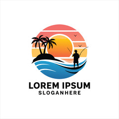 Professional Fishing Logo Design Downloadable for Commercial and Personal Use