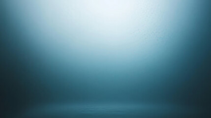 Obraz premium teal and blue-green abstract textured gradient background evoking calm and serene water or fog aesthetics