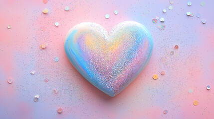 Obraz premium Cute Heart Background Wallpaper