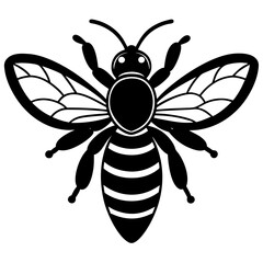 Fototapeta premium illustration of a bee