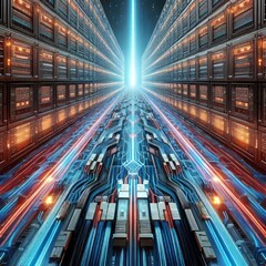 Multi lane data bus with binary signal patterns