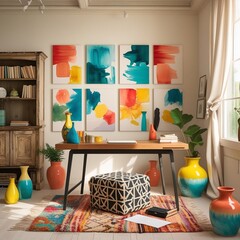 Obraz premium living room interior