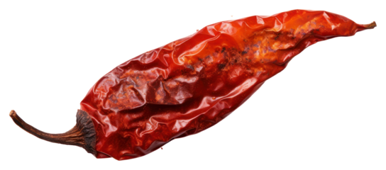 PNG  Chilli with burnt food white background freshness.