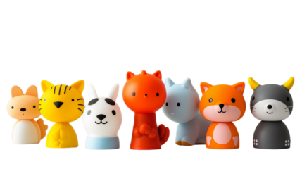 Fun Phone Stands on transparent background PNG.