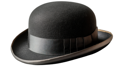 black hat isolated on white background 