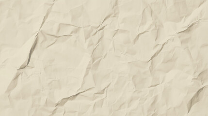 Obraz premium Crumpled Paper Texture on a Light Gray Background - High-Resolution Abstract.