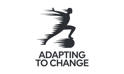 Minimal vector silhouettes and business clip art logo icon