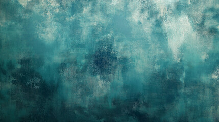 Obraz premium Teal Abstract Textured Background