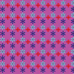 seamless pattern with flowers