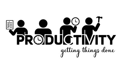 Productivity Vector icon graphics