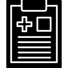 Obraz premium Health Report icon