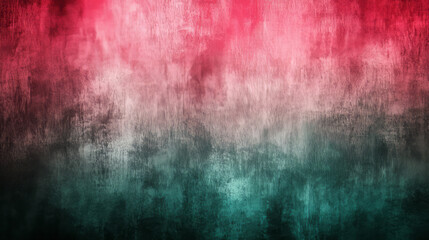Fototapeta premium abstract red teal gradient background with watercolor and grunge textures in rich colors for dynamic art and design