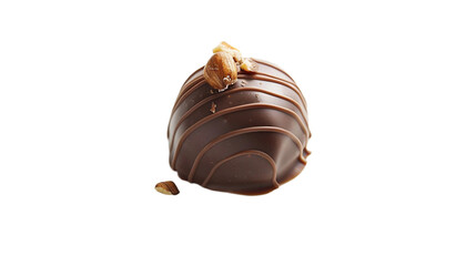 Hazelnut Praline on transparent background PNG.
