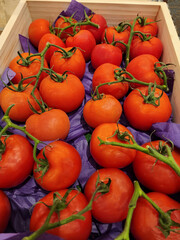 Tomatoes in culinary uses. Good Quality Imported Tomatoes. Freshly imported, ideal for cooking or eaten raw, tomatoes on vine, or individually, they served their purpose well.