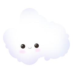 white lovely cloud