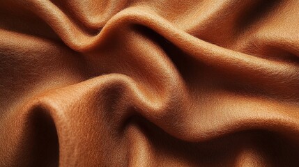 Brown Felt Texture Abstract Art Background for Creative Projects