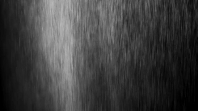 Heavy rain, rain drops, raining stoke footage use black background