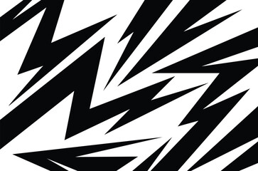 Abstract background with spikes and zigzag line pattern