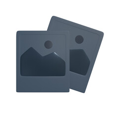 Polaroid photo memory album