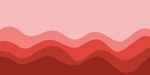 Abstractt transparent red wave presentation background