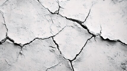 Fototapeta premium Fine Cracks on Rough Concrete Texture Creating Imperfections